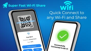 WiFi QR Scan - Connect to Wifi پوسٹر