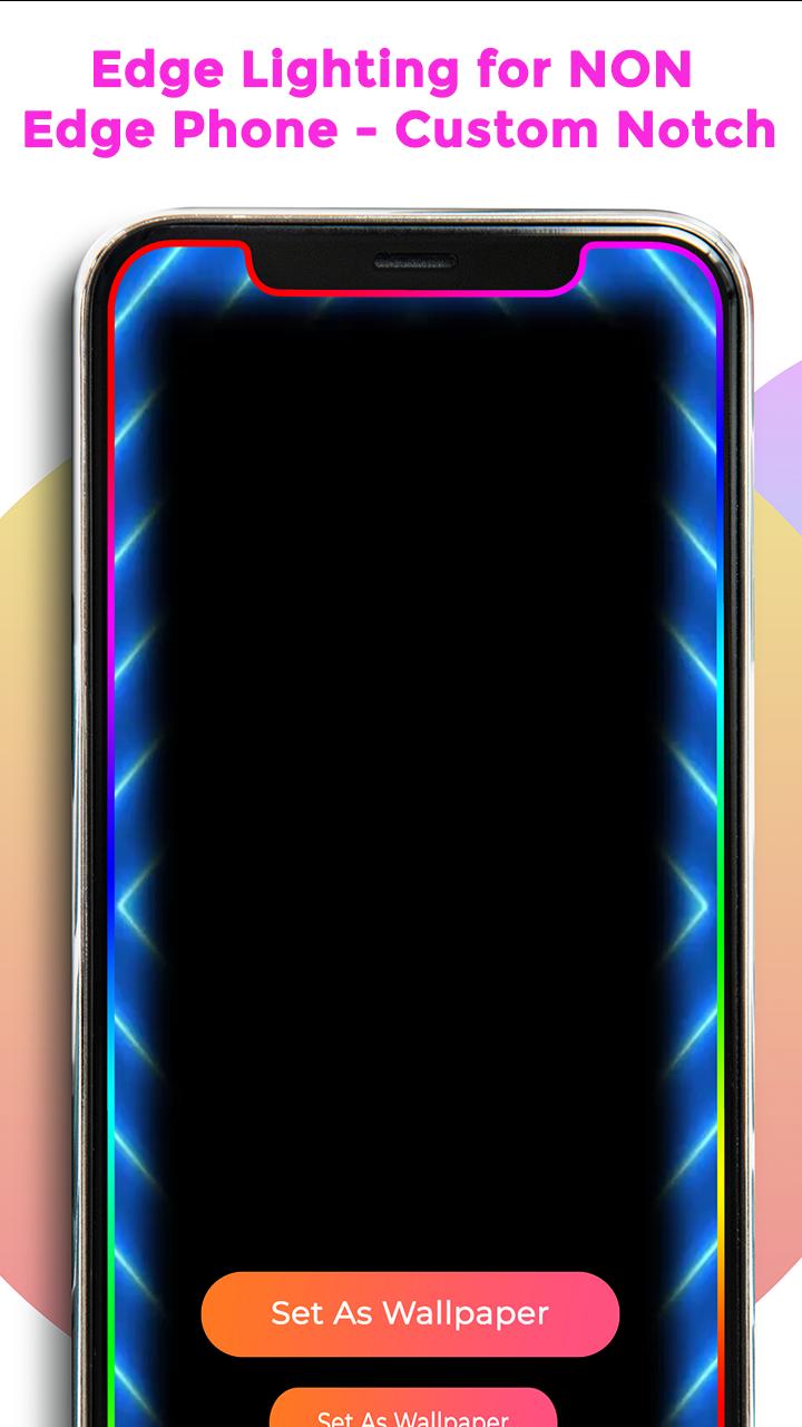 Edge Lighting for NON Edge Phone - Custom Notch APK pour Android Télécharger Edge Lighting for NON Edge Phone - Custom Notch APK pour Android Télécharger