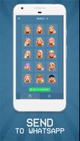 برنامه‌نما Memoji Emojis Stickers عکس از صفحه