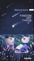 Tumblr—Fandom, Art, Chaos الملصق