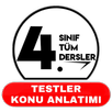 4. Sınıf Tüm Dersler Test Çöz APK