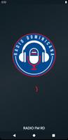 Radio FM RD radio dominicana plakat
