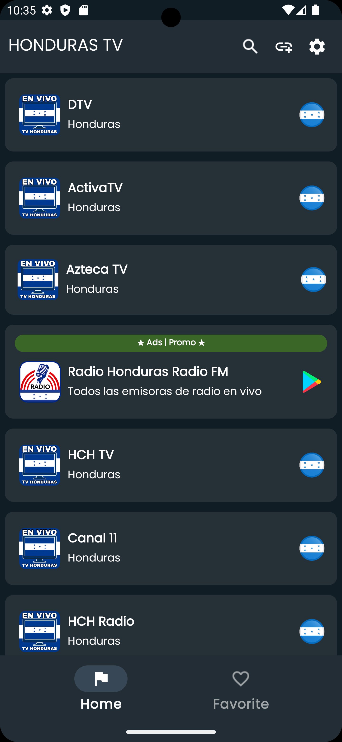 Tv Honduras en vivo APK do pobrania na Androida