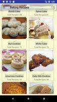 Baking recipes : cookies, cakes and breads capture d'écran 2