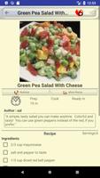 Pea Salad Recipes تصوير الشاشة 1