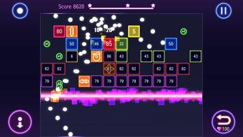 برنامه‌نما Bricks Breaker Hit - Glow Ball عکس از صفحه