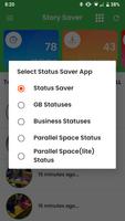 برنامه‌نما Status Saver: Video and Photo Status Downloader عکس از صفحه
