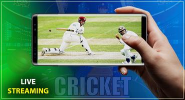 Live Cricket Streaming TV Affiche