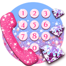 Glitter Dialer Theme APK
