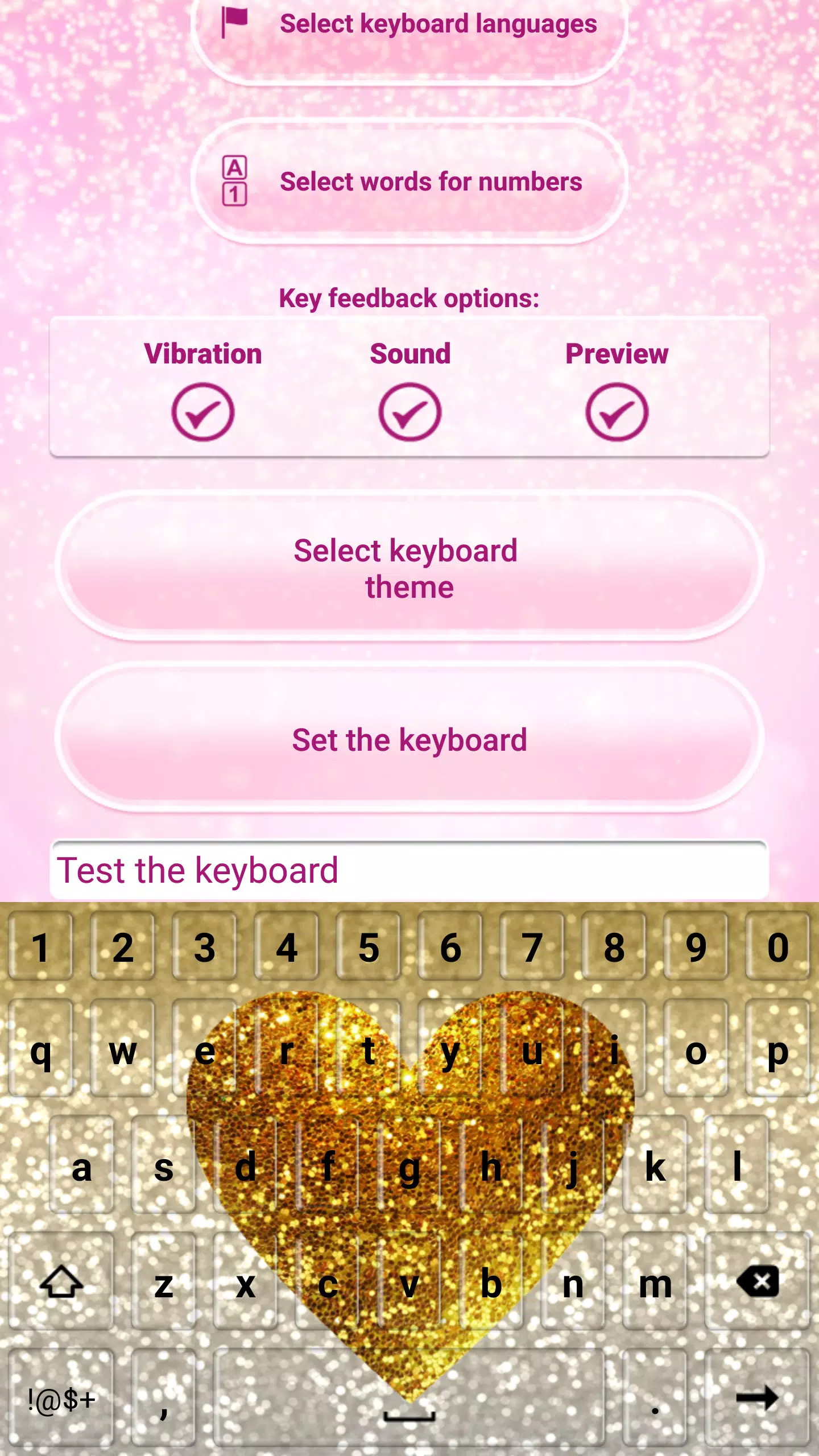 Android向けのキーボード着せ替え 人気可愛い Apkをダウンロードしましょう