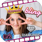 Diamond Crown Photo Editor icon