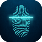Fingerprint Lock Screen Neon আইকন