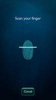 Fingerprint Lock Screen Neon পোস্টার