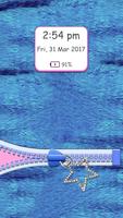 Fluffy Zipper Lock Screen screenshot 3