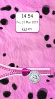 Fluffy Zipper Lock Screen screenshot 1