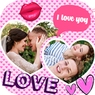 Love Photo Collage Creator آئیکن