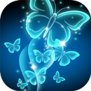 Neon Butterfly Live Wallpaper APK