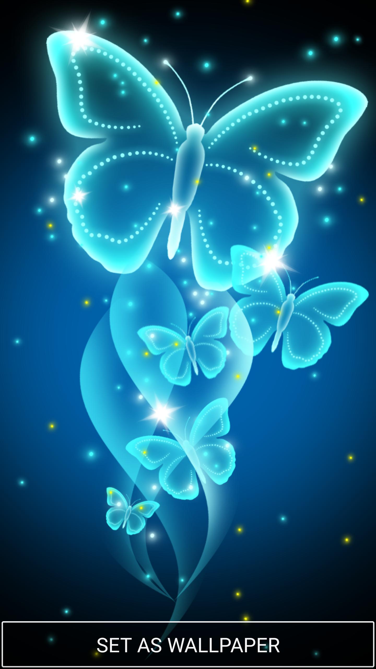 Descarga de APK de Neon Fondos Mariposas Animados para Android