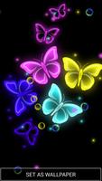 Neon Butterfly Live Wallpaper স্ক্রিনশট 2