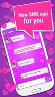 Cute SMS Texting App poster