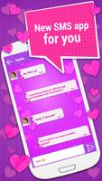 Cute SMS Texting App penulis hantaran