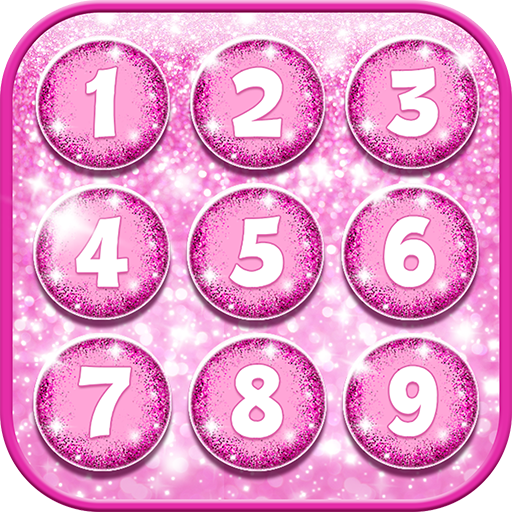 Pink Glitter Lock Screen