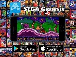 Genesis Emulator Sega 포스터