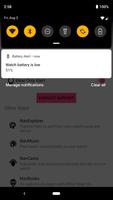 Wear OS Custom Battery Alert on Phone or Watch تصوير الشاشة 2