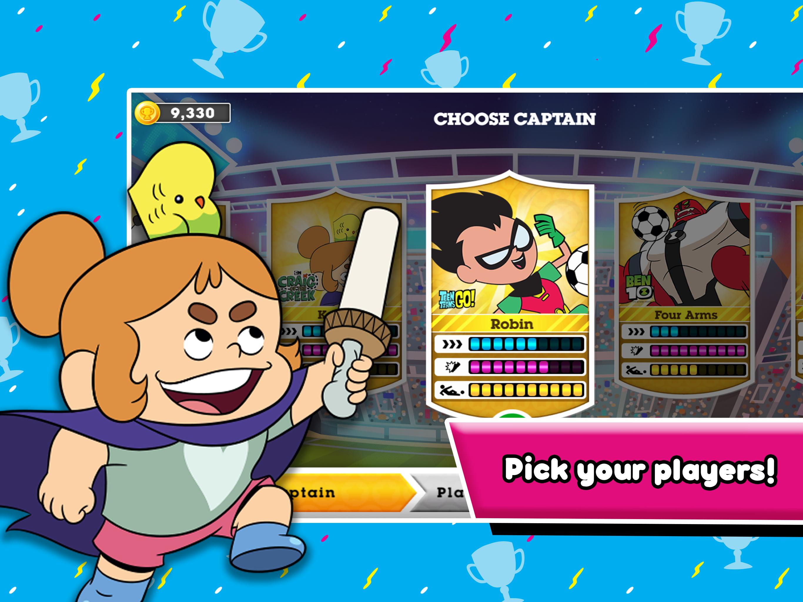 Toon Cup - Cartoon Network's Soccer Game for Android - APK ... - 