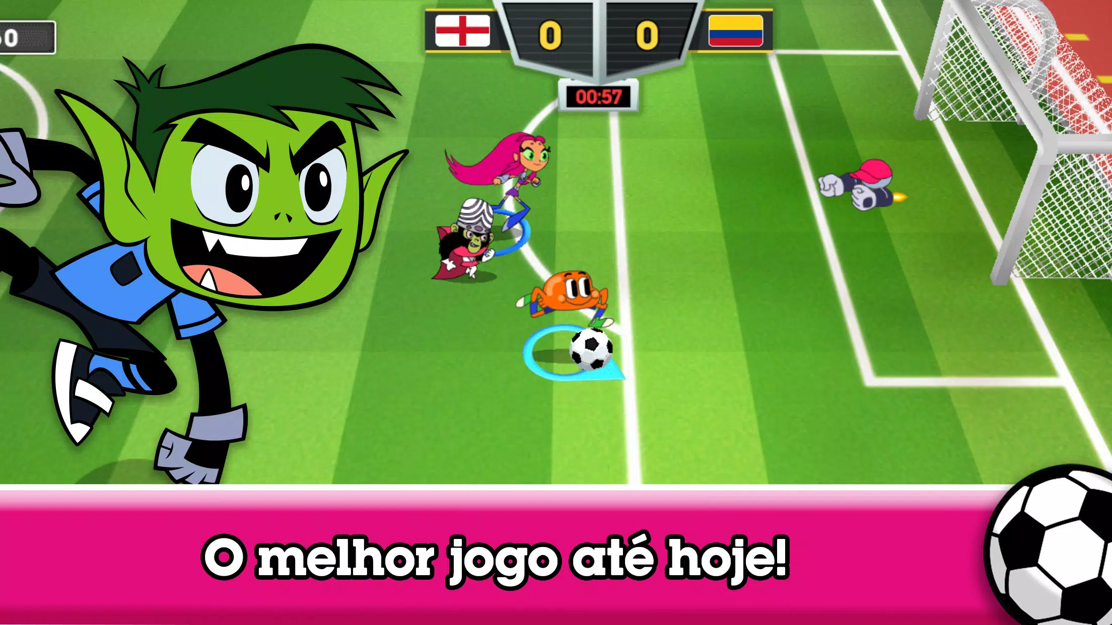 Copa Toon: Goleadores é o novo jogo de futebol da Cartoon Network