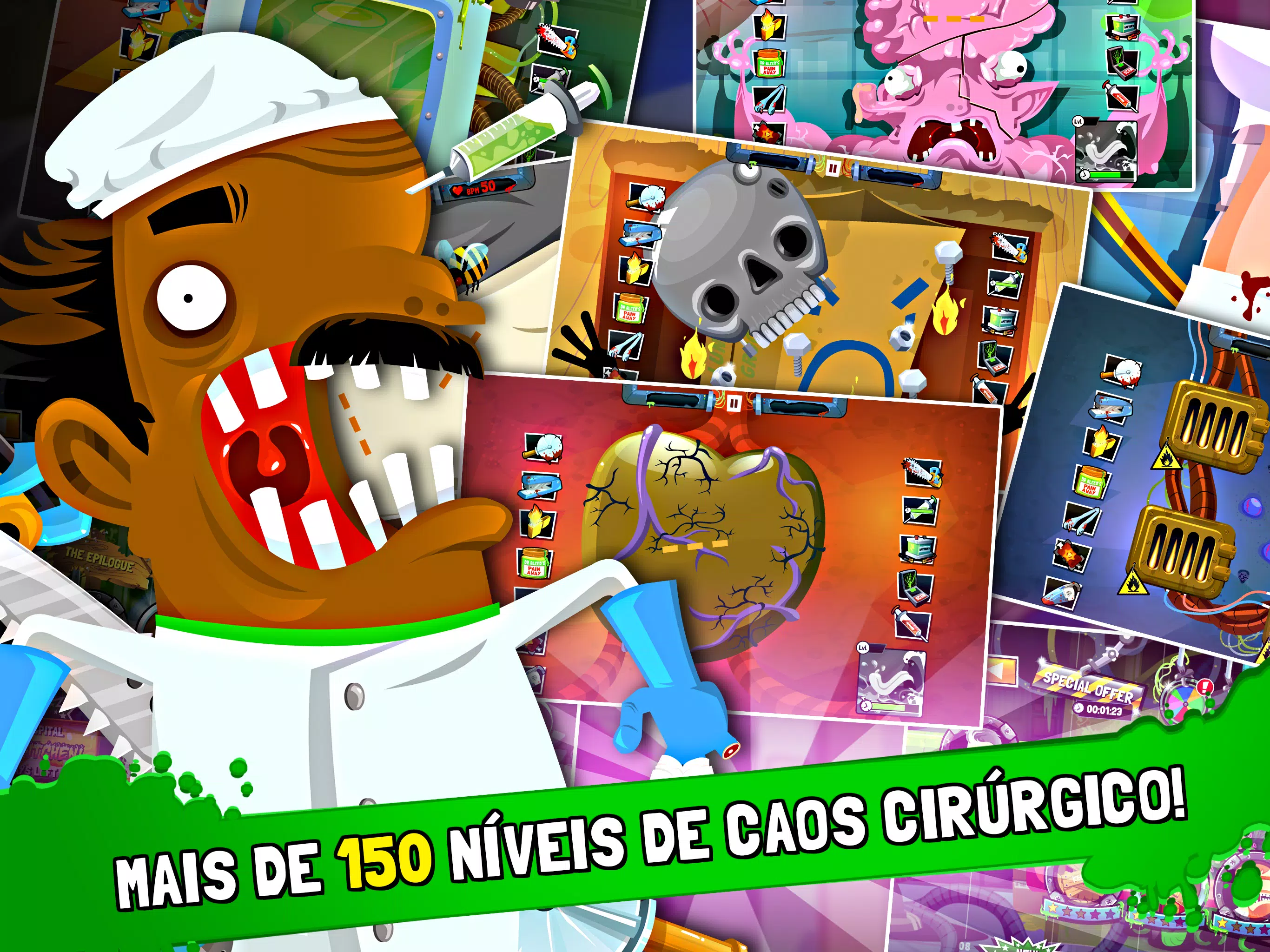 Jogo Amateur Surgeon no Jogos 360