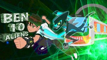 Ben Omnitrix 10 Aliens โปสเตอร์