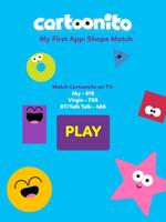 Cartoonito: My First App - Shape Match постер