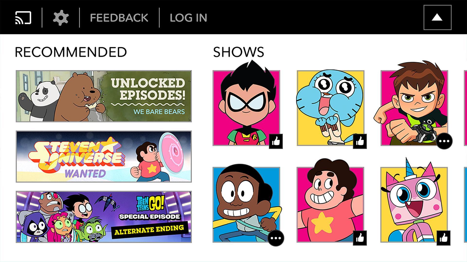 Online download: Cartoon network app download