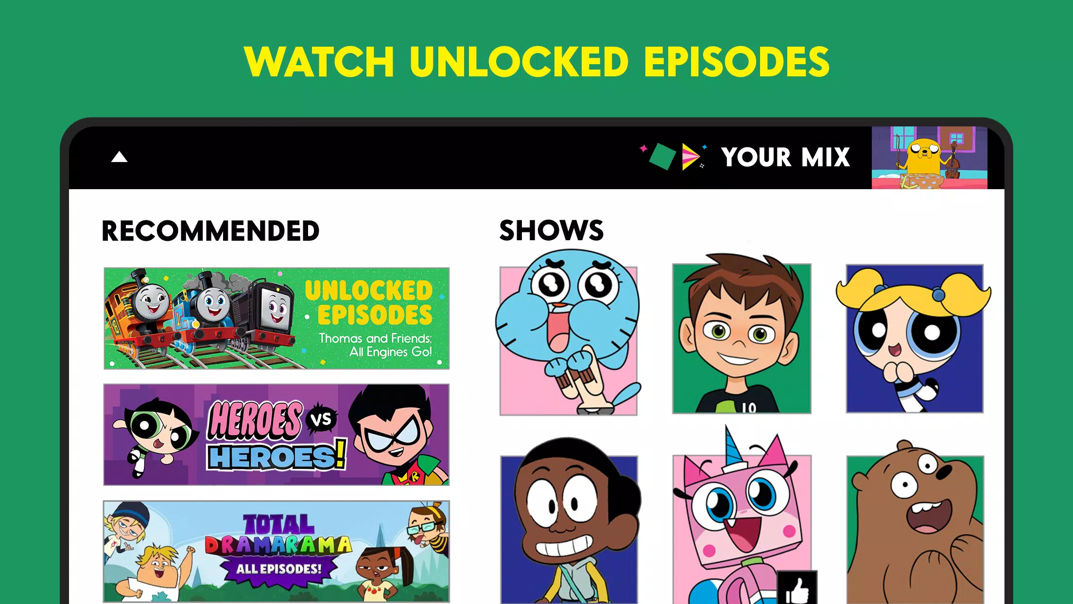 Cartoon Network App Now on Android