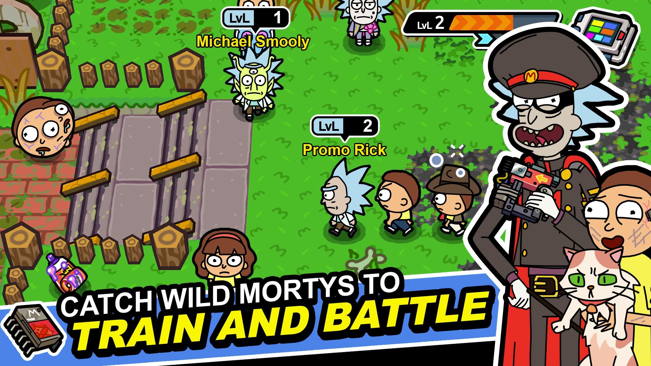 Android İndirme için Rick and Morty: Pocket Mortys APK