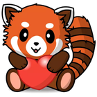 Red Panda Stickers - WASticker Zeichen