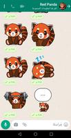 Red Panda Stickers - WASticker Plakat