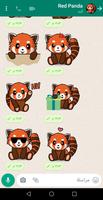 Red Panda Stickers - WASticker Screenshot 1
