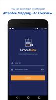 Attendee Mapping App - TurnoutNow โปสเตอร์