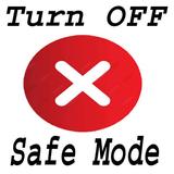 How to turn off safe mode biểu tượng