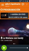Radio K 101.5 poster