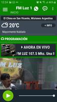 1 Schermata Fm Luz 107.5