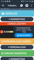 Tu Radio Info Admin Panel captura de pantalla 1