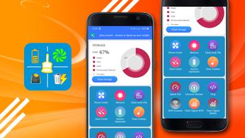 Cleaner to speedup your mobile poster