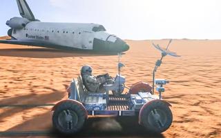 Mars Station Simulator Affiche