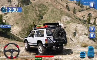 Offroad-Jeep Hill-Climbing 4x4 Plakat