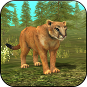 Wild Cougar Sim ไอคอน