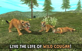 Poster Wild Cougar Sim
