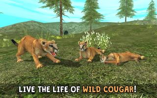 Wild Cougar Sim Poster